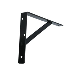 SHELF BRACKET 12" HEAVY DUTY BLACK SHELF BRACKET 12" HEAVY DUTY BLACK